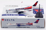 Aviation400 Delta Air Lines Airbus A350-941 Team USA N521DN (with detachable gear) 1/400 Scale