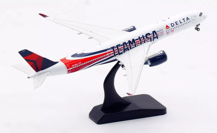 Aviation400 Delta Air Lines Airbus A350-941 Team USA N521DN (with detachable gear) 1/400 Scale