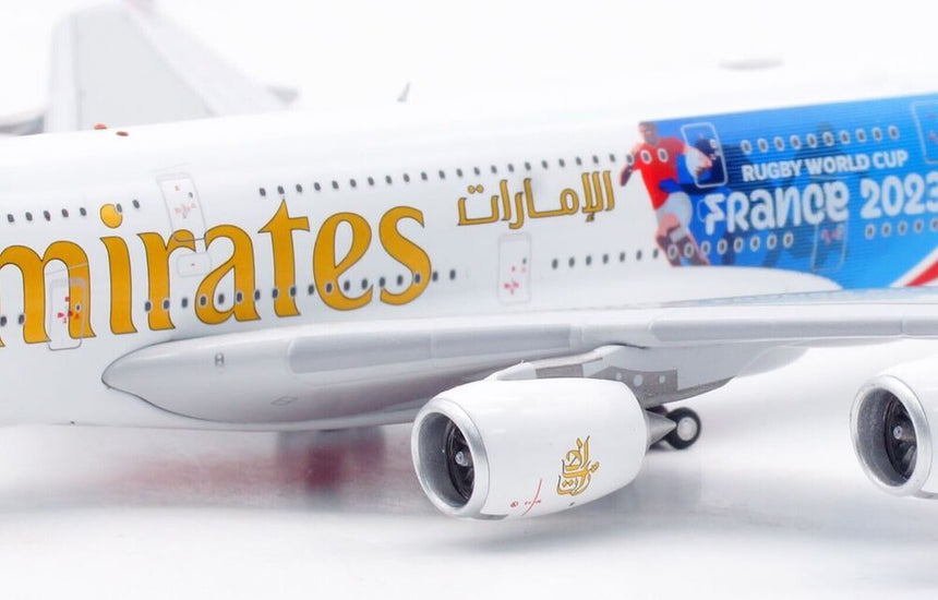 GeminiJets Emirates Airbus A380 A6-EOE "Rugby World Cup 2023" 1/400 GJUAE2242
