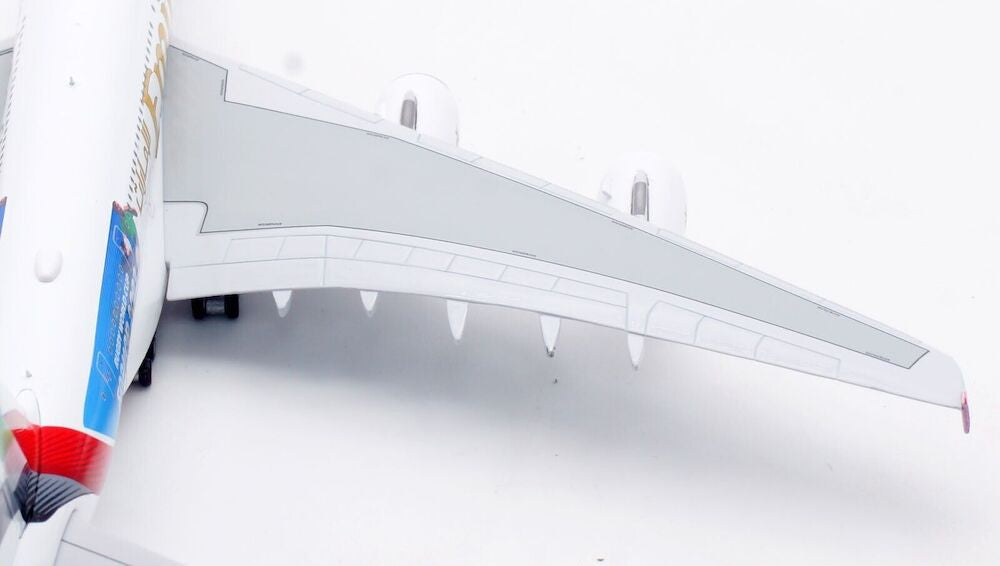 GeminiJets Emirates Airbus A380 A6-EOE "Rugby World Cup 2023" 1/400 Aircraft Scale Model