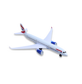 British Airways Airbus A350 Single Diecast Airplane Model Toy