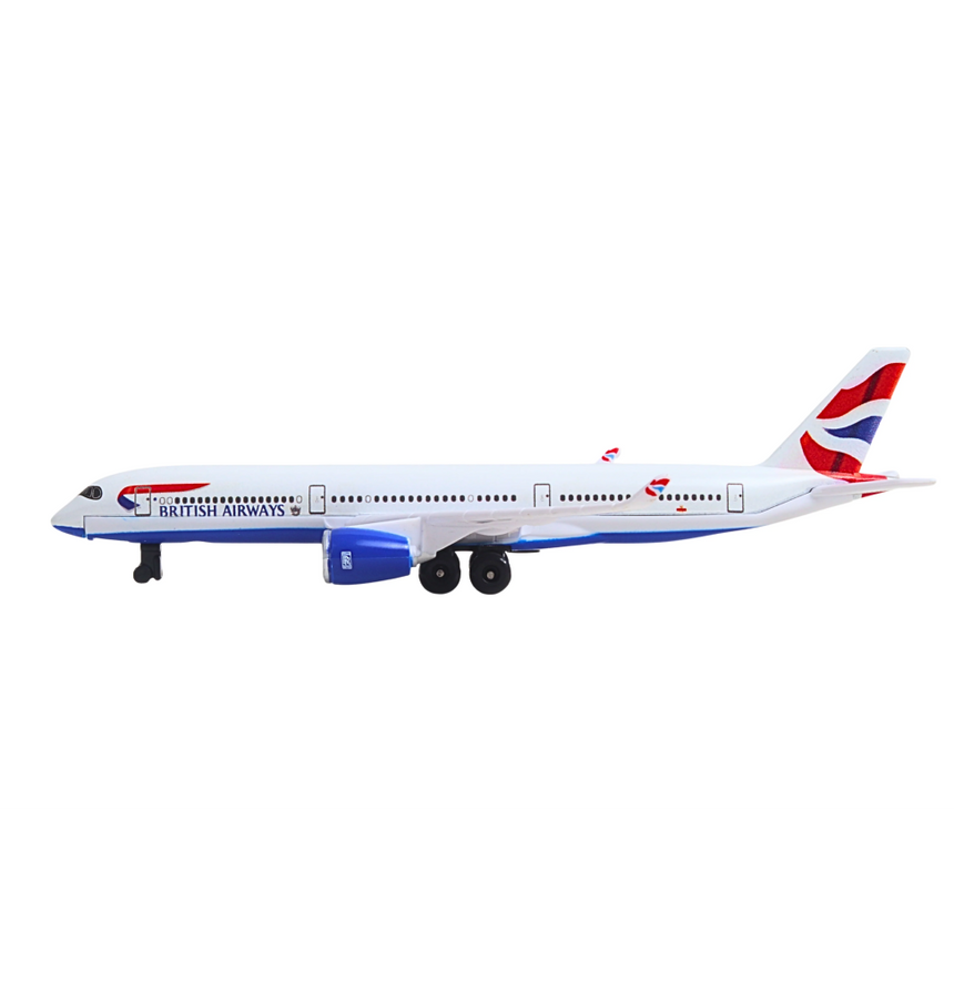 British Airways Airbus A350 Single Diecast Airplane Model Toy