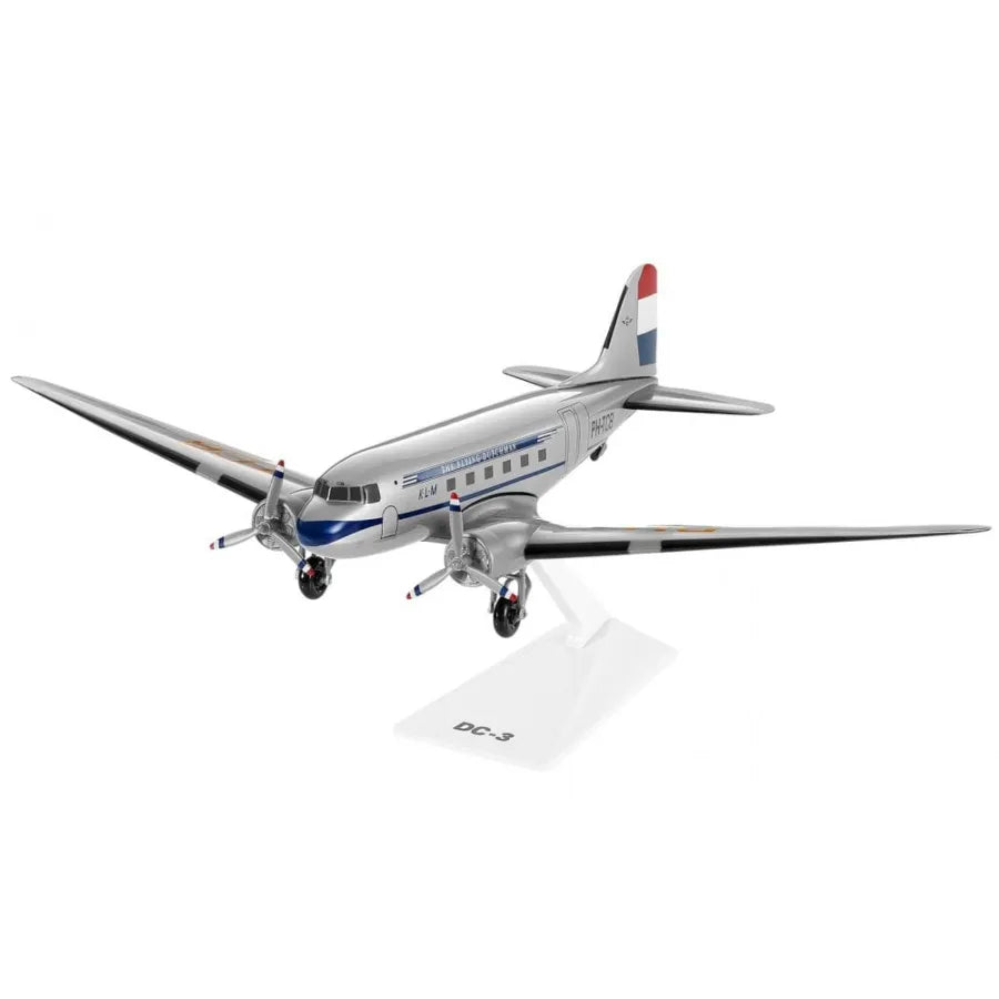 希少 100周年記念 KLM Douglas DC-3 1:200スケールモデル PPC Models KLM Flying Dutchman Douglas DC-3 Snap-Fit 1/100 Scale
