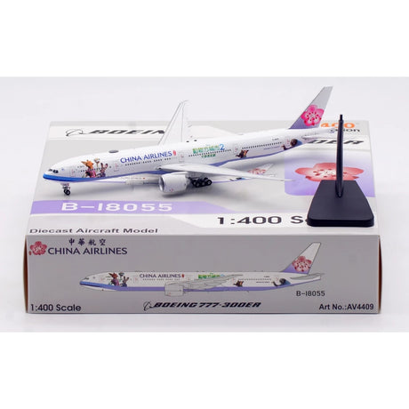 Aviation400 China Airlines Boeing 777-36NER B-18055 (detachable gear) 1/400 Aircraft Scale Model