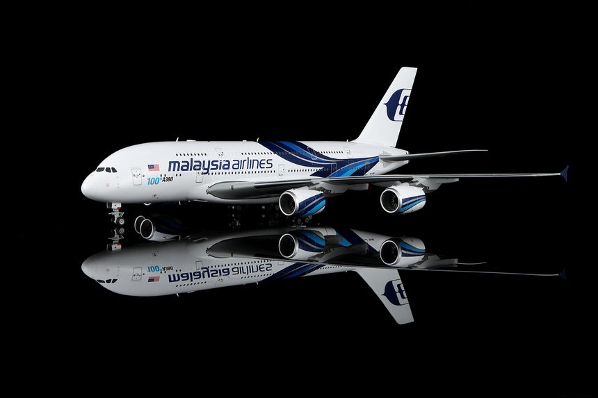 SQ Wings Malaysia Airlines Airbus A380 9M-MNF 1/200 Scale Model