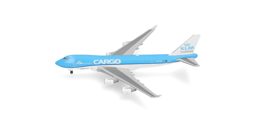 Herpa KLM Cargo Boeing 747-400ERF 1/500 Aircraft Scale Model