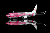 SQ Wings Japan Transocean Air Sakura Jinbei Boeing 737-800 JA06RK 1/200 Scale Model
