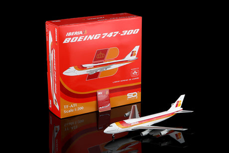 SQ Wings Iberia Boeing 747-300 TF-ATI 1/200 Scale Model