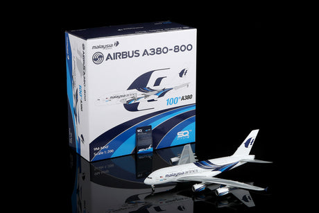 SQ Wings Malaysia Airlines Airbus A380 9M-MNF 1/200 Scale Model