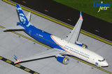 GeminiJets Alaska Airlines Boeing B737 MAX 8 N806AK “Honoring Those Who Serve” 1/200 Scale