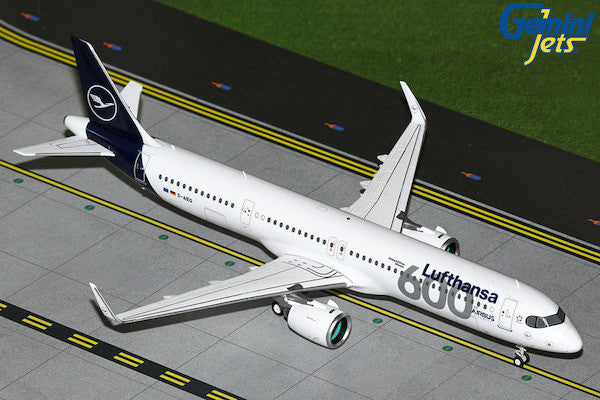 GeminiJets Lufthansa A321 Neo D-Aieq "600Th Airbus Aircraft" 1/200 Scale