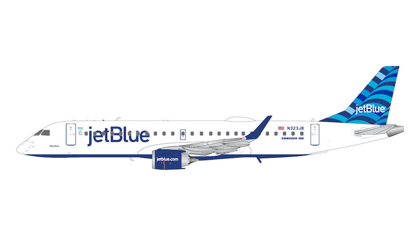 GeminiJets JetBlue Airways E190-100IGW N323JB “Only Blue” 1/200 Scale