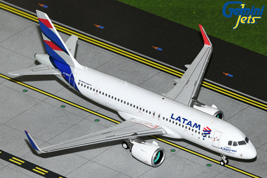 GeminiJets Latam Airlines Airbus A320Neo CC-BHG 1/200 Scale