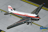 GeminiJets Qantas Airways DC-3 VH-EBU (Polished) 1/200 Scale