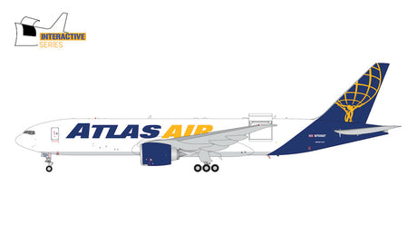 GeminiJets Atlas Air Boeing B777-200LRF N703GT (Interactive Series) 1/400 Scale