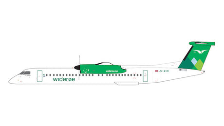 GeminiJets Wideroe Bombardier Dash 8-Q402 Reg: LN-WDM 1/400 Scale