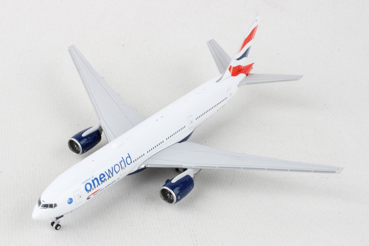 航空機・ヘリコプター Gemini 1/400 777-200 British Airways Amazon.com: GeminiJets Boeing 777-200ER Commercial Aircraft