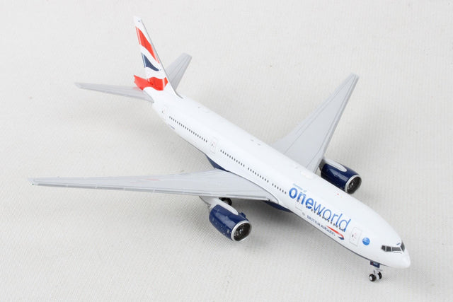 GeminiJets British Airways Boeing 777-200ER G-YMMR One World Livery 1/400 Aircraft Scale Model