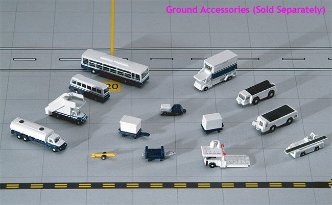 Gemini Jets Airport Accessories GSE 14 Piece Set 1/400 Scale