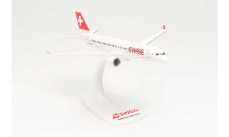 Herpa Swiss International Air Lines Airbus A220-300 – HB-JCQ 1/200 613323