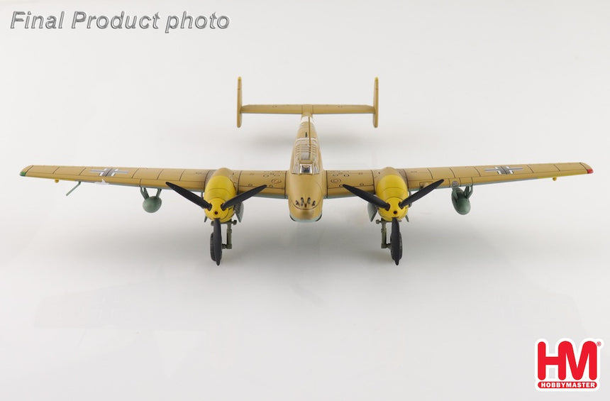 Hobby Master BF 110E-2 3U+AR, 7./ZG 26, Italy 1941 (special weathered version) 1/72 Scale
