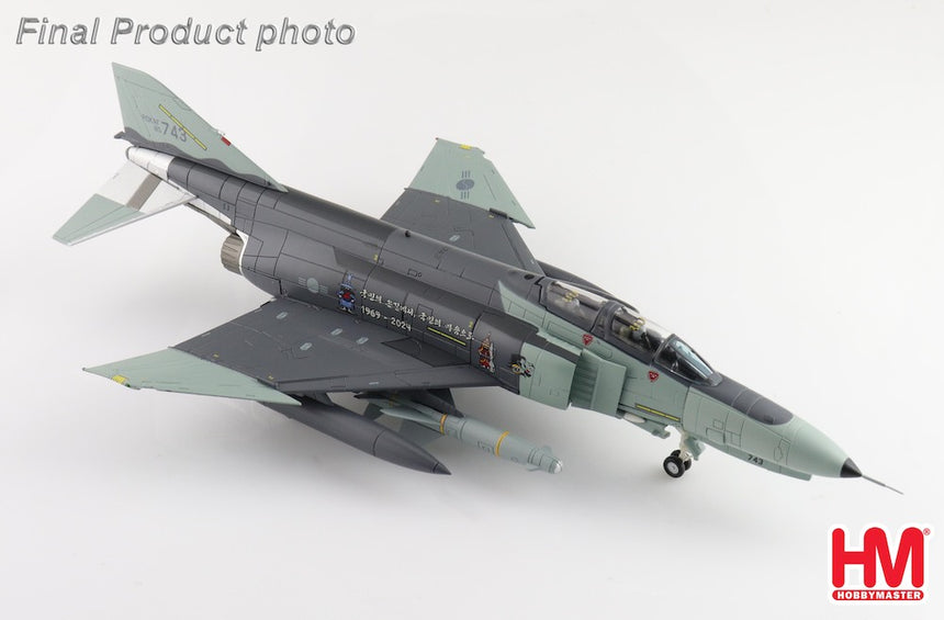 Hobby Master F-4E "ROKAF Farewell Phantom" 80-743, ROKAF, 9th May 2024 1/72 Scale