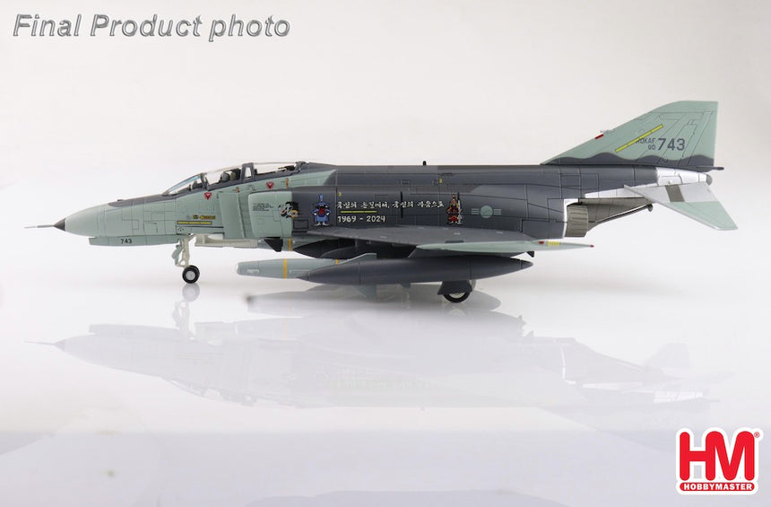 Hobby Master F-4E "ROKAF Farewell Phantom" 80-743, ROKAF, 9th May 2024 1/72 Scale