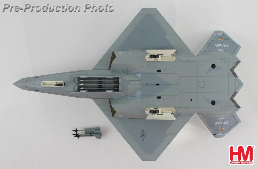 Hobby Master YF-23 "Black Widow II" PAV-2, AF ser.no.87-0801,1990 (with 3 xAIM-120,2 xAIM-9) 1/72 Scale
