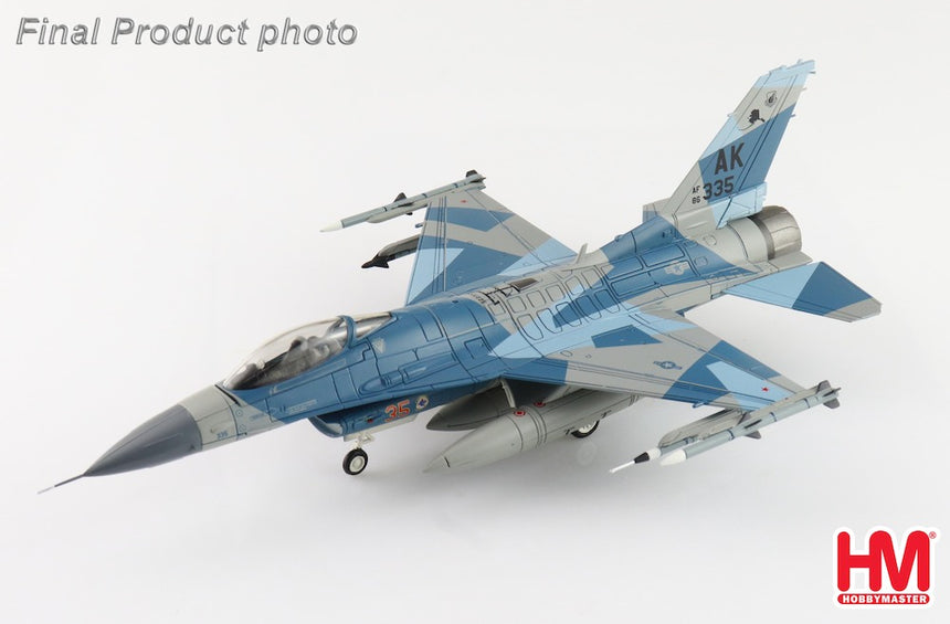 Hobby Master Lockheed F-16C "Blue Splinter" 86-0335, 354th Wing, 18th AGRS, Eielson AFB, Alaska, 2018 1/72 Scale