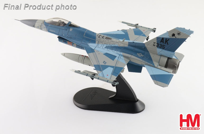 Hobby Master Lockheed F-16C "Blue Splinter" 86-0335, 354th Wing, 18th AGRS, Eielson AFB, Alaska, 2018 1/72 Scale