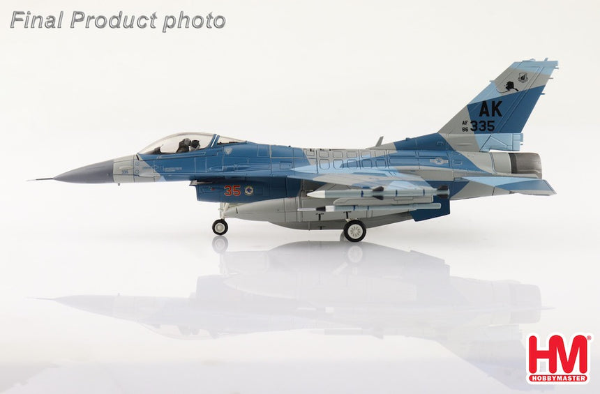 Hobby Master Lockheed F-16C "Blue Splinter" 86-0335, 354th Wing, 18th AGRS, Eielson AFB, Alaska, 2018 1/72 Scale