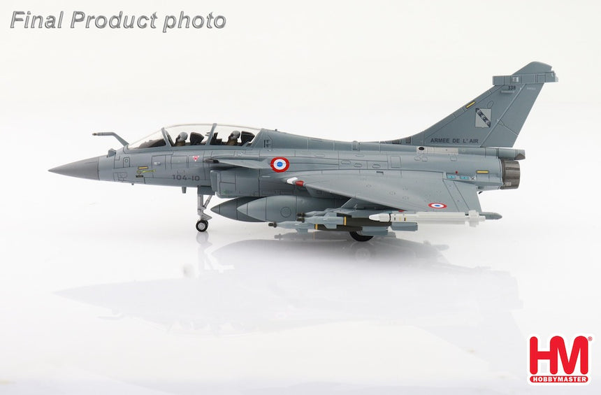 Hobby Master Rafale B "Opertaion Chammal" 104-10, French Air Force, Dec 2015 (with 2 x SCALP missiles) 1/72 Scale