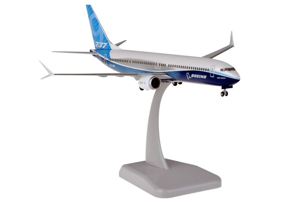 Hogan Boeing 737 MAX 9 Boeing House Colors 1/200 Aircraft Scale Model