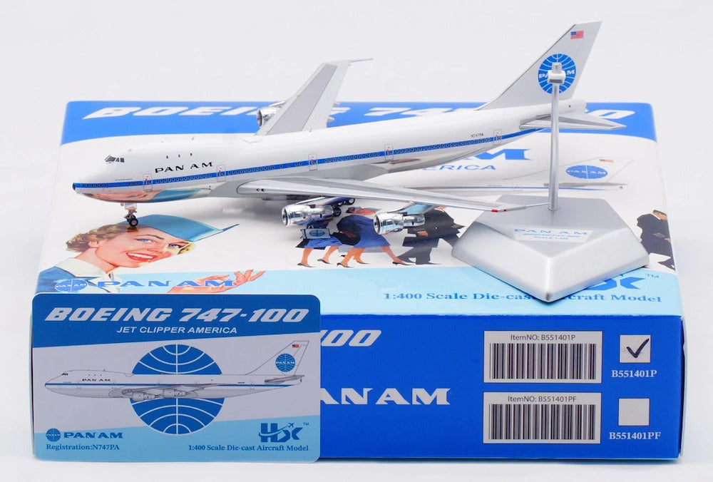 HX Models Pan Am Boeing B747-100 