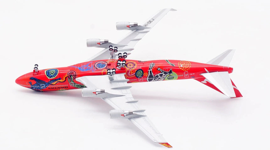 HX Models Qantas B747-400 "Wunala Dreaming" VH-OEJ 1/400 Aircraft Scale Model