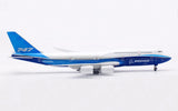 HX Models Boeing Company B747-8 Blue "House livery" 1/400 Aircraft Scale Model