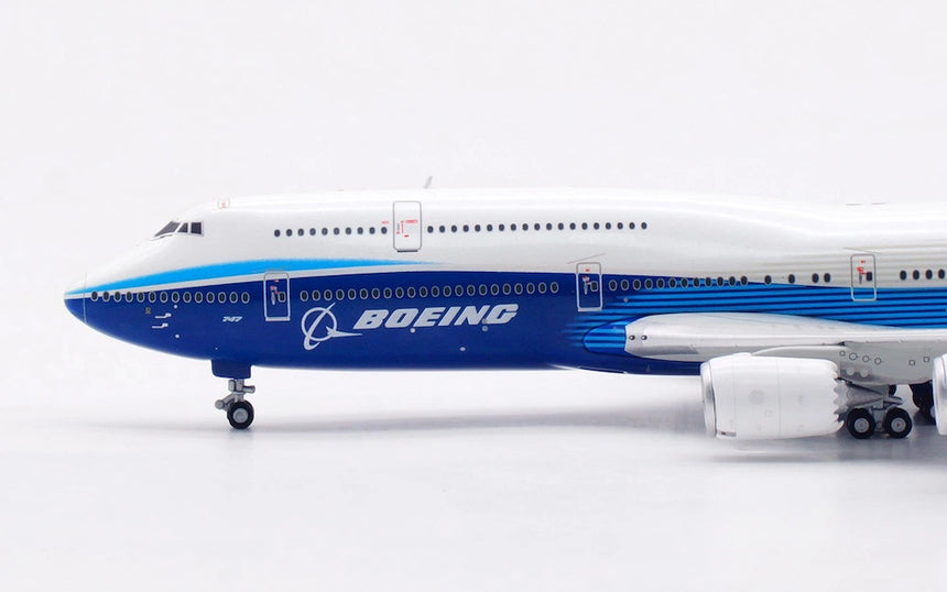 HX Models Boeing Company B747-8 Blue "House livery" 1/400 Aircraft Scale Model