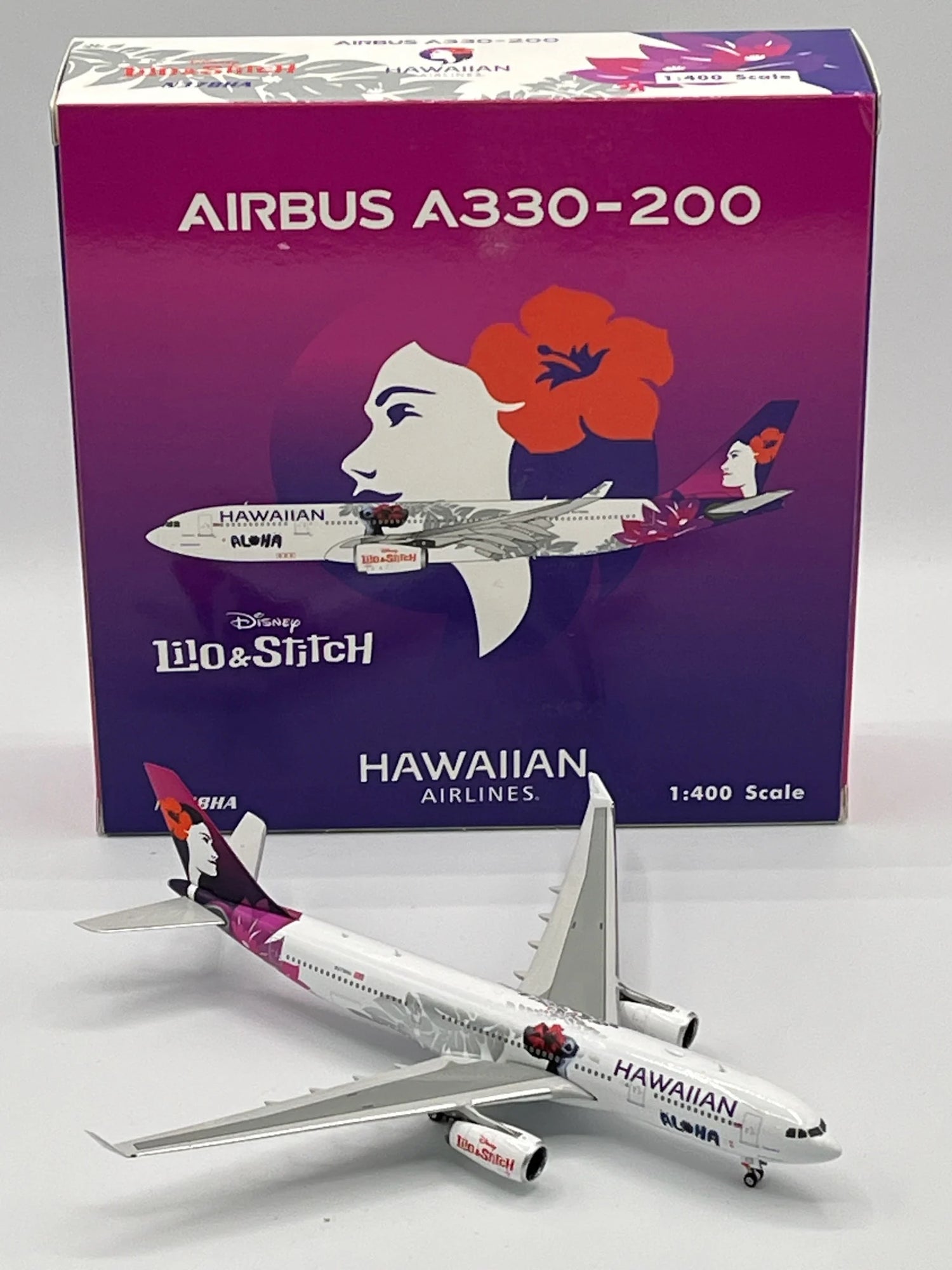 Phoenix Hawaiian Air Airbus A330-200 N378HA 1/400 Aircraft Scale