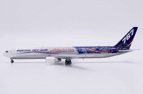 JC Wings Boeing House Color 767-400ER "Leading the Way" "Polished" (N76400 1/400 Scale