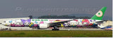 JC Wings EVA Air Boeing 777-300ER (B-16740) "Lolly Jet" 1/400 Aircraft Scale Model
