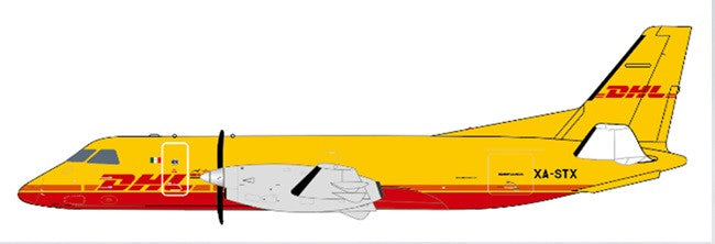 JC Wings DHL Aviation Saab 340A(F) (XA-STX) 1/400 Scale