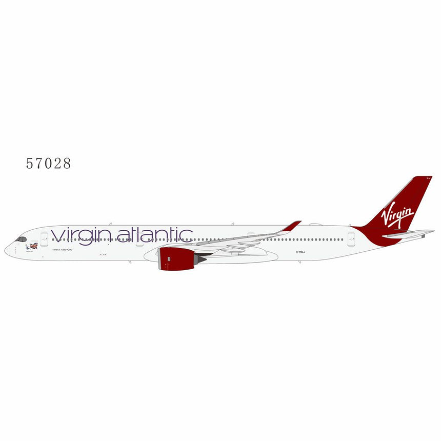 NG Models Virgin Atlantic Airways named "Bennie Jet" Airbus A350-1000 G-VELJ 1/400 Aircraft Scale Model