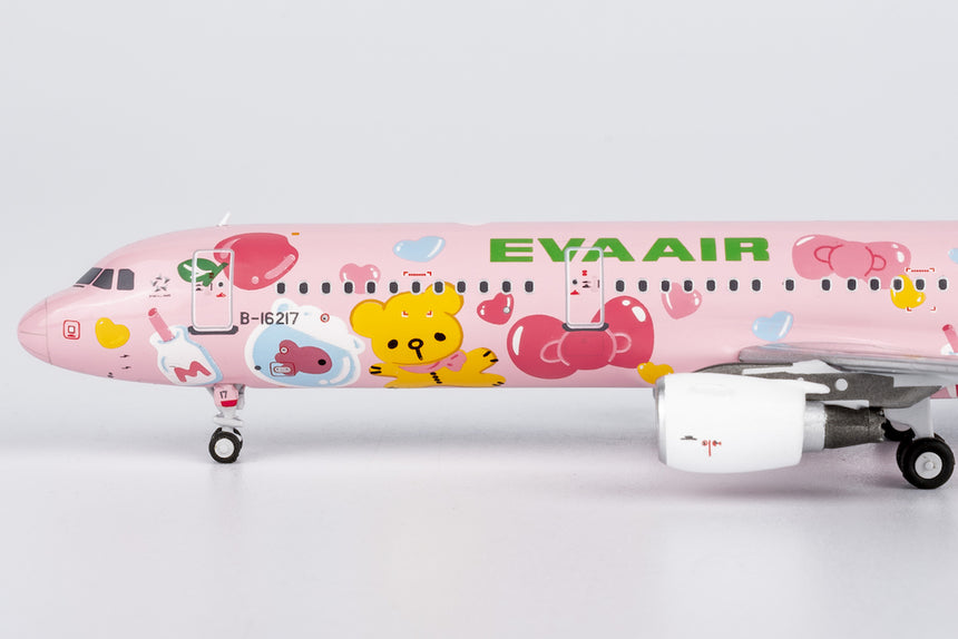 NG Models Eva Airways Airbus A321-200/w B-16217 1/400 Scale