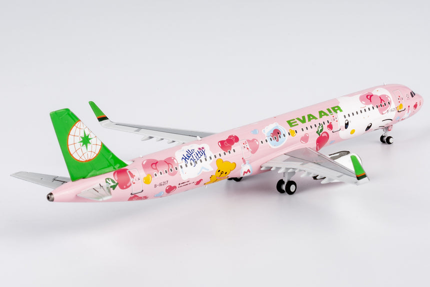 NG Models Eva Airways Airbus A321-200/w B-16217 1/400 Scale