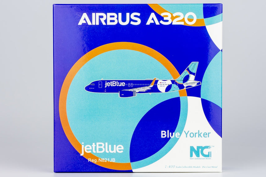 NG Models JetBlue Airways Airbus A320-200/w new Spotlight livery N821JB (ULTIMATE COLLECTION) 1/400 15050