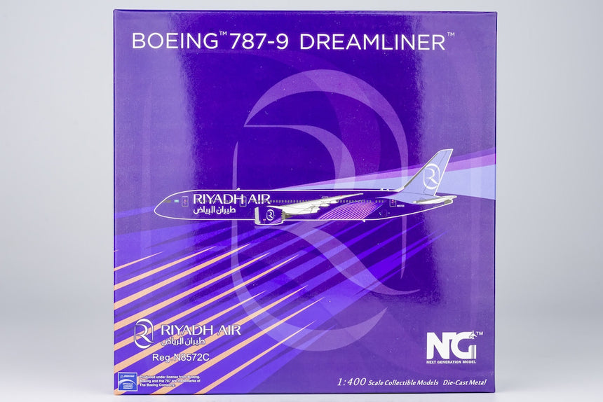 NG Models Riyadh Air Boeing 787-9 Dreamliner N8572C 1/400 55113