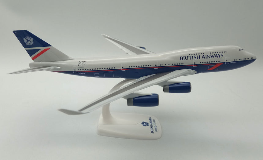 PPC Models British Airways Boeing B747-400 Landor Tail 1/250 Aircraft Scale Model