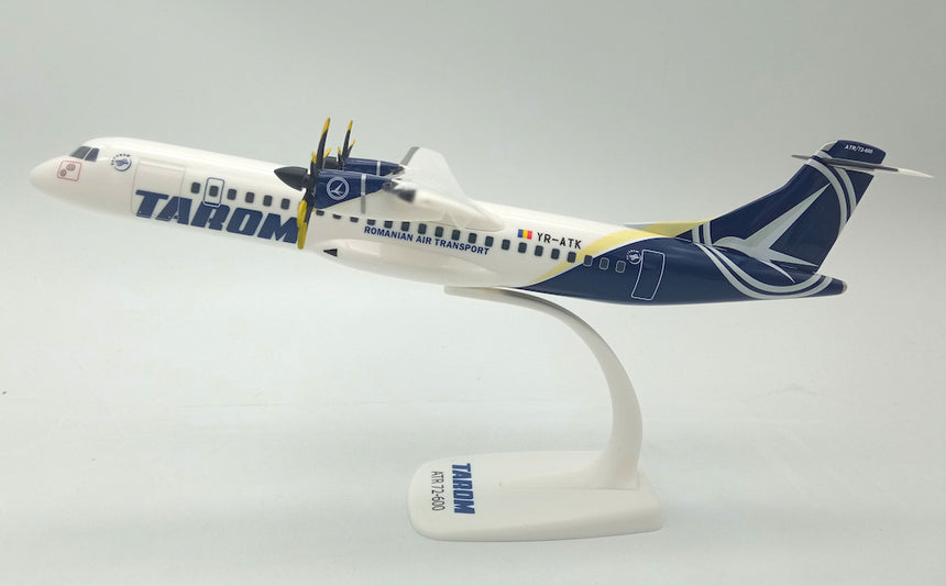 PPC Holland Tarom Romanian Air Transport ATR72-600 YR-ATK 1/100 Aircraft Scale Model