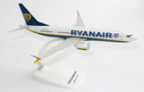 PPC Models Ryanair Boeing 737 MAX Snap-Fit Model Plane 1/200 Scale
