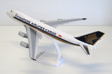 Singapore Airlines Boeing 747-400F 9V-SFI - Snap-Fit 1/250 Aircraft Scale Model